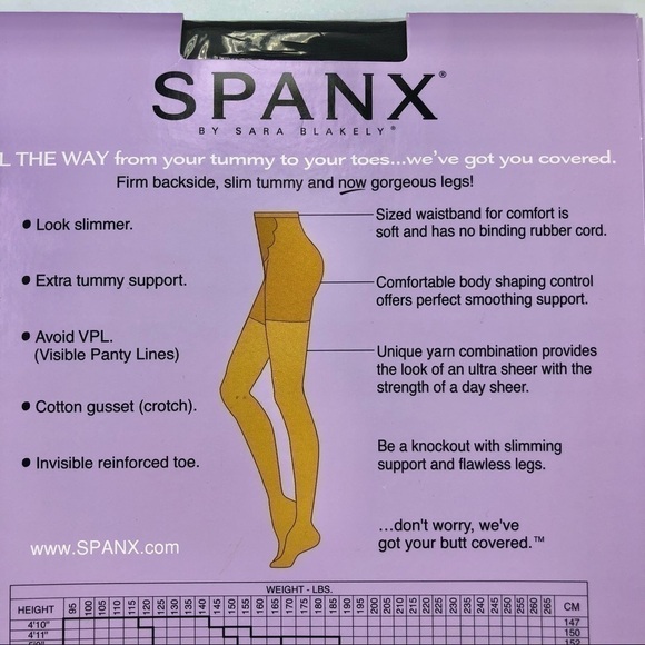spanx - All the Way Super Control pantyhose Size A Nude - Picture 2 of 4